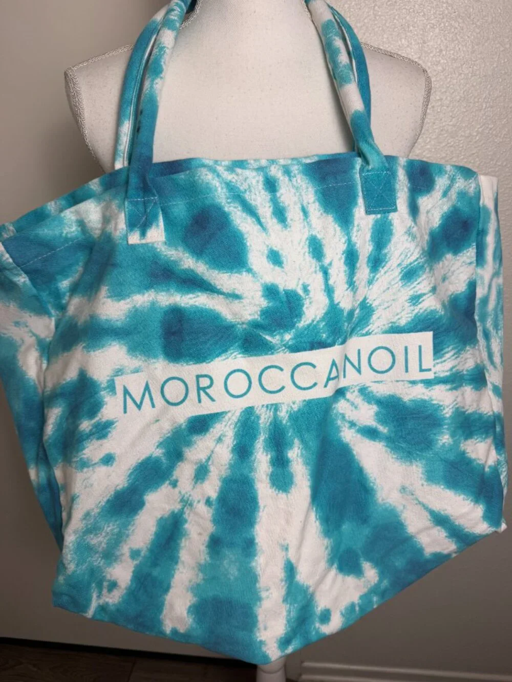 NWOT Canvas Large Tie Dye Tote